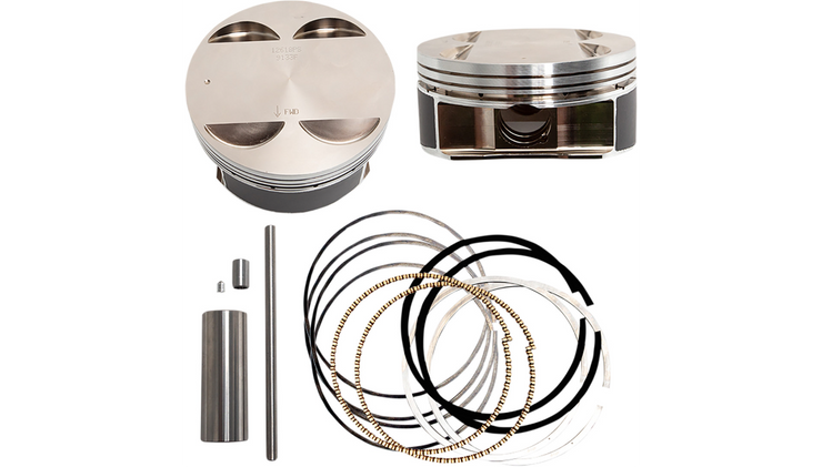 S&S CYCLE Piston Kit - 124" - M8