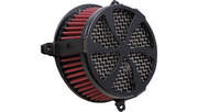 COBRA Air Cleaner Kit Air Filter - Swept - Black M8