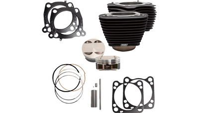 S&S CYCLE Big Bore Cylinder Kit 124" - M8 - Black