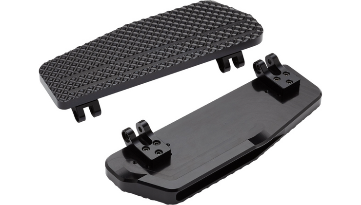 LA CHOPPERS Billet County Floorboard - Black