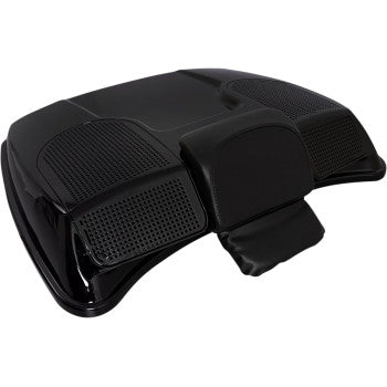 SADDLE TRAMP Tour-Pak® Lid with Speaker Adapters 2014+ Harley Davidson