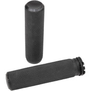 Arlen Ness Fusion Grips - Knurled - Cable Pull - Black