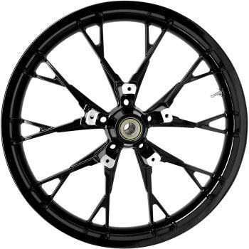 Coastal Moto Wheel - Marlin - Front - Dual Disc/ABS - Solid Black - 21"x3.50"