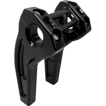 SLYFOX Handlebar Riser Kit Risers - Pullback - 8" - Black