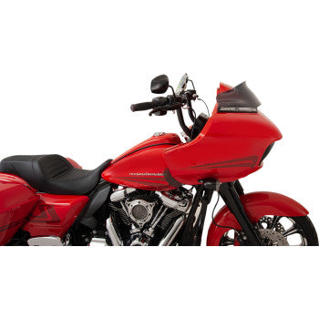 Klock Werks Sport Flare™ Windshield - Dark Smoke - 6" - FLTR