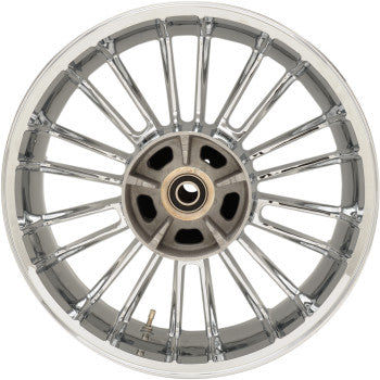 Coastal Moto Rear Wheel - Atlantic 3D - Single Disc/No ABS - Chrome - 18"x5.50" - '09+ FL