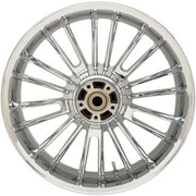 Coastal Moto Rear Wheel - Atlantic 3D - Single Disc/No ABS - Chrome - 18"x5.50" - '09+ FL