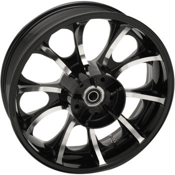 Coastal Moto Rear Wheel - Largo 3D - Single Disc/ABS - Black Cut - 18"x5.50"