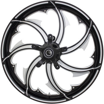 Coastal Moto Rear Wheel - Fury - Single Disc/ABS - Black Cut - 18"x5.50" - FL