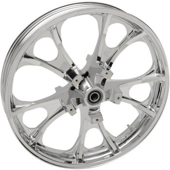 Coastal Moto Front Wheel - Largo - Dual Disc/No ABS - Chrome - 21"x3.50" - '00-'07 FL