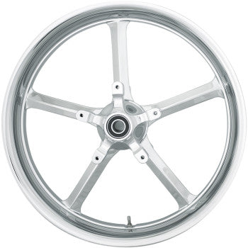 Coastal Moto Front Wheel - Rockstar - Dual Disc/No ABS - Chrome - 21"x3.25" - FL