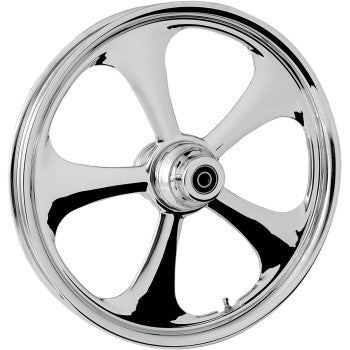 RC Components Nitro Front Wheel - Single Disc/No ABS - Chrome - 23" x 3.75"