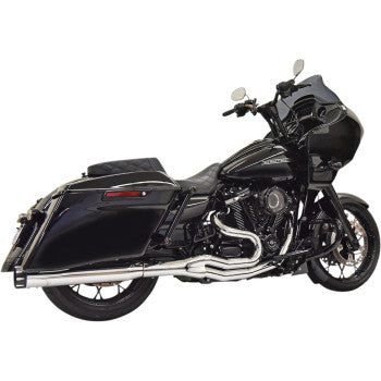BASSANI XHAUST Road Rage 2-into-1 Exhaust System - Chrome