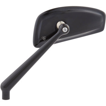 Arlen Ness Tearchop Mirror - Black - Left