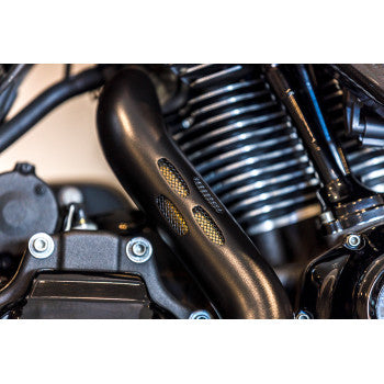 S&S Diamondback 2-1 50 State Exhaust System - Guardian Black - M8