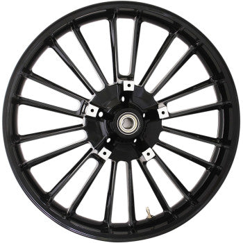 Coastal Moto Front Wheel - Atlantic 3D- Dual Disc/ABS - Black - 21"x 3.50"