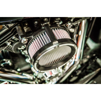 Trask Assault Charge High-Flow Air Cleaner REVERSE CUT 2008-2017 Harley Davidson Twin Cam Models