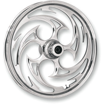 RC Components Savage Front Wheel - Single Disc/ABS - Chrome - 23" x 3.75"