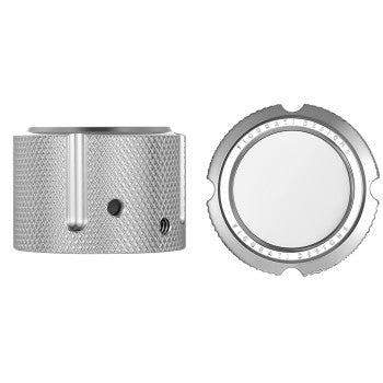 Figurati Designs Front Axle Nut Cover - Stainless Steel - Smooth