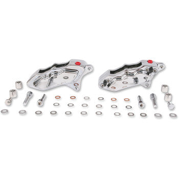 HAWG HALTERS 6-Piston Brake Calipers 6-Piston Dual Disc 11.8" - '08+