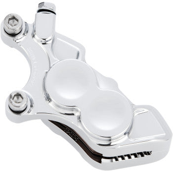 Arlen Ness Tech Four-Piston Caliper 4-Piston Caliper - Front Right - 11.8" - Chrome