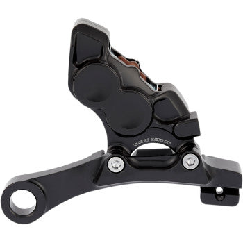 Arlen Ness Tech Four-Piston Caliper 4-Piston Caliper - Rear - 11.8" - Black