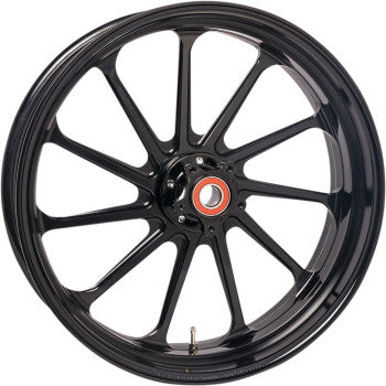 PM Performance Machine Front Wheel - Assault - Dual Disc - Black Ops - 21" x 3.50" - With ABS