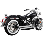 Vance & Hines Big Shots Staggered Exhaust System - Chrome