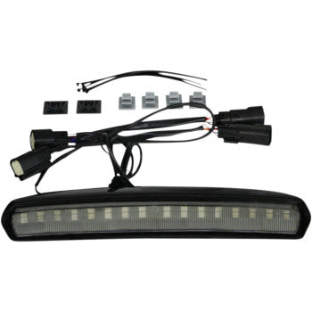 Custom Dynamics High Mount Tour Pak (HMT) LED Light Black/Smoke Lens