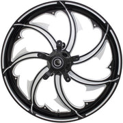 Coastal Moto Front Wheel - Fury - Dual Disc/ABS - Black Cut - 23" x 3.75"