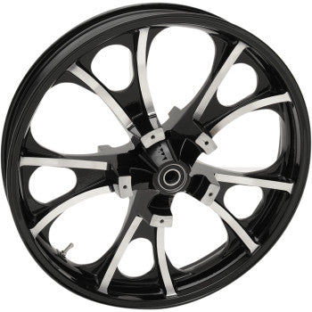 Coastal Moto Front Wheel - Largo 3D - Dual Disc/ABS - Black Cut - 21"x3.50"