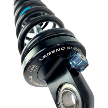 Legend REVO ARC Remote Reservoir Shocks Standard Black 14" 1999-2008 Harley Davidson Touring