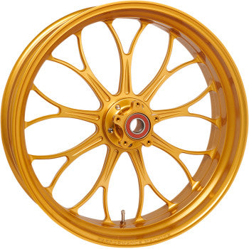 PM Performance Machine Front Wheel - Revolution - Dual Disc - Front - Gold Ops - 21" x 3.50" - With ABS