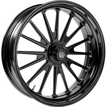 RSD Roland Sands Traction Front Wheel - Dual Disc/With ABS - 21" x 3.50" - Black Ops