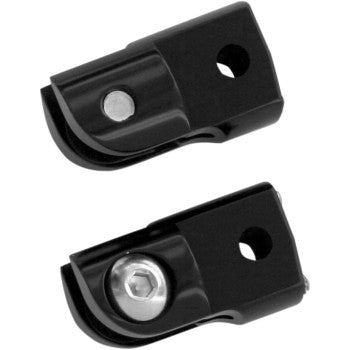 Accutronix Rear Footpeg Adapter - Black