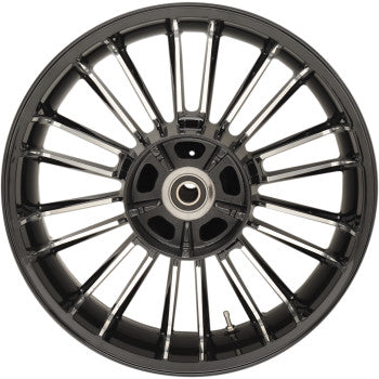 Coastal Moto Rear Wheel - Atlantic 3D - Single Disc/No ABS - Black - 18"x5.50" - '09+ FL