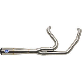 S&S Diamondback 2-1 Race Only Exhaust System - Stainless Steel - M8