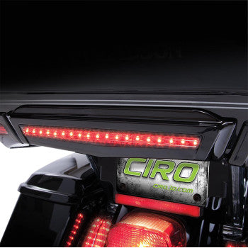 Ciro Center Brake Light for Tour-Pak Black