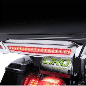 Ciro Center Brake Light for Tour-Pak Chrome