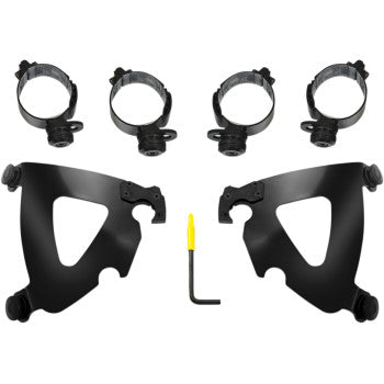 Memphis Shades Road Warrior Trigger Lock Mounting Kit - Black - FLSB