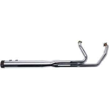 S&S 2 into 1 Sidewinder® Complete Exhaust System - M8- Chrome