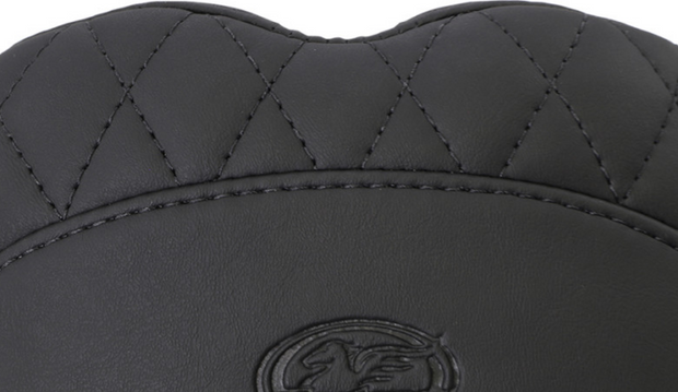 Mustang Tripper™ Fastback Seat - Paul Yaffe Tank Stitched w/Small Diamond Inlays - Black