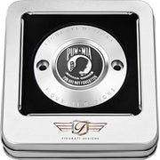 Figurati Designs Timing Cover - 2 Hole - POW MIA - Stainless Steel