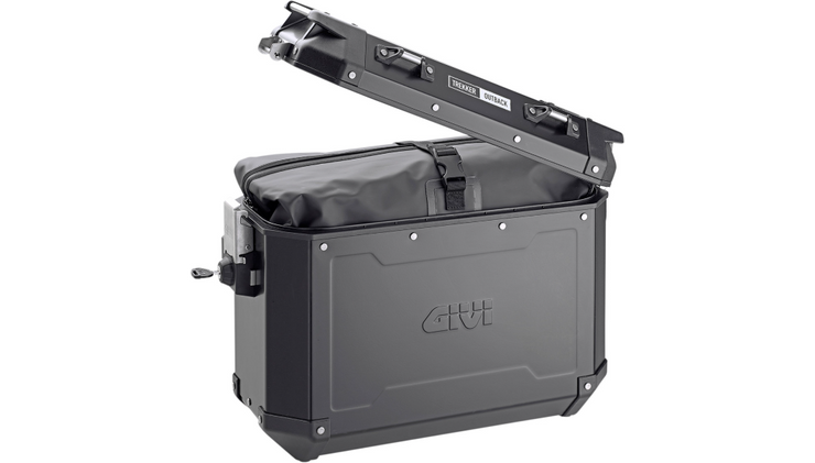 GIVI Trekker Outback Side Case - Left - Black - 37 liter