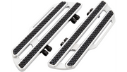 Arlen Ness Method Driver Floorboards - Extended - Chrome