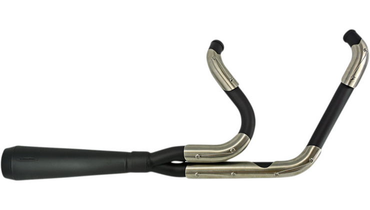 TRASK Assault 2:1 Exhaust System - '99-'06 FL - Black