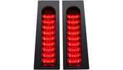 CUSTOM DYNAMICS ProBEAM® Fillerz® Saddlebag LED Lights - Smoke - Gloss Black
