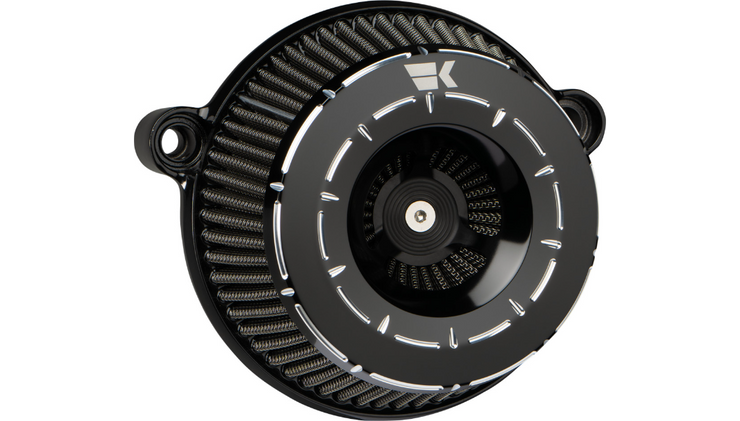 KHROME WERKS Tracer Air Cleaner Instigator - Black - M8