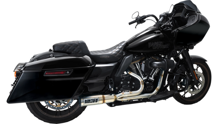 Vance & Hines Hi-Output RR Exhaust System - M8 - Brushed