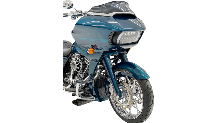 KLOCK WERKS Ventana Front Fender - 21" - HD Touring